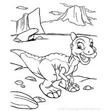 Dessin à colorier: Dinosaure (Animaux préhistoriques) #5613 - Coloriages à Imprimer Gratuits