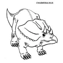 Dessin à colorier: Dinosaure (Animaux préhistoriques) #5641 - Coloriages à Imprimer Gratuits