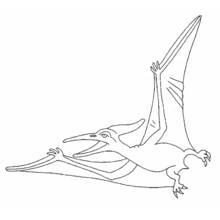 Dessin à colorier: Dinosaure (Animaux préhistoriques) #5642 - Coloriages à Imprimer Gratuits