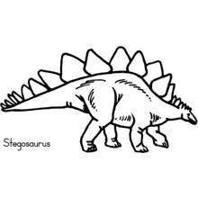 Dessin à colorier: Dinosaure (Animaux préhistoriques) #5644 - Coloriages à Imprimer Gratuits