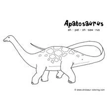 Dessin à colorier: Dinosaure (Animaux préhistoriques) #5664 - Coloriages à Imprimer Gratuits