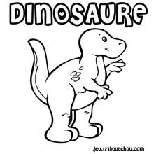 Dessin à colorier: Dinosaure (Animaux préhistoriques) #5667 - Coloriages à Imprimer Gratuits