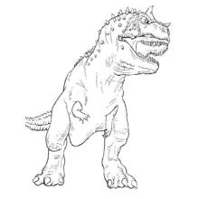 Dessin à colorier: Dinosaure (Animaux préhistoriques) #5670 - Coloriages à Imprimer Gratuits