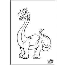 Dessin à colorier: Dinosaure (Animaux préhistoriques) #5689 - Coloriages à Imprimer Gratuits