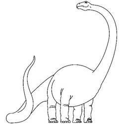 Dessins à colorier: Diplodocus - Coloriages à Imprimer Gratuits