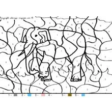 Dessin à colorier: Mammouth (Animaux préhistoriques) #19177 - Coloriages à Imprimer Gratuits