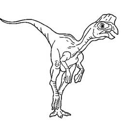 Dessin à colorier: Oviraptor (Animaux préhistoriques) #186492 - Coloriages à Imprimer Gratuits