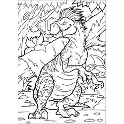 Dessin à colorier: Vélociraptor (Animaux préhistoriques) #214482 - Coloriages à Imprimer Gratuits