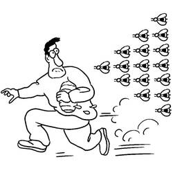 Coloriage Abeille (Animaux) #184189 à imprimer et colorier