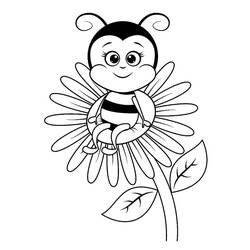 Coloriage Abeille (Animaux) #184195 à imprimer et colorier