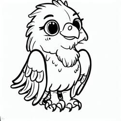 Coloriage Aigle (Animaux) #185148 à imprimer et colorier