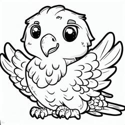 Coloriage Aigle (Animaux) #185149 à imprimer et colorier