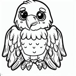 Coloriage Aigle (Animaux) #185151 à imprimer et colorier