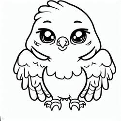 Coloriage Aigle (Animaux) #185152 à imprimer et colorier