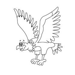 Coloriage Aigle (Animaux) #185159 à imprimer et colorier