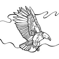 Coloriage Aigle (Animaux) #185174 à imprimer et colorier