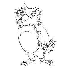 Coloriage Aigle (Animaux) #185177 à imprimer et colorier