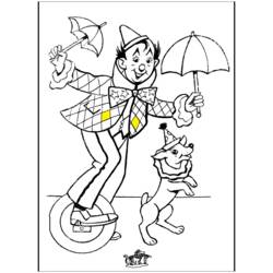 Dessin à colorier: Animaux de cirque (Animaux) #20884 - Coloriages à Imprimer Gratuits
