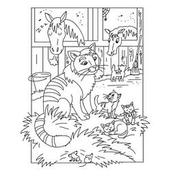 Coloriage Animaux de ferme (Animaux) #198113 à imprimer et colorier