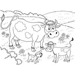 Coloriage Animaux de ferme (Animaux) #198117 à imprimer et colorier