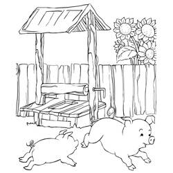 Coloriage Animaux de ferme (Animaux) #198119 à imprimer et colorier