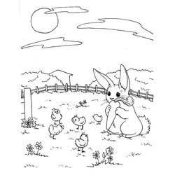 Coloriage Animaux de ferme (Animaux) #198133 à imprimer et colorier