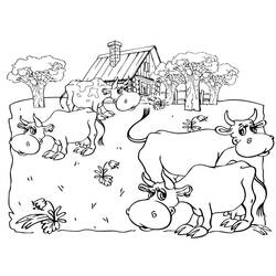 Coloriage Animaux de ferme (Animaux) #198138 à imprimer et colorier