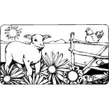 Coloriage Animaux de ferme (Animaux) #21404 à imprimer et colorier