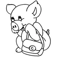 Coloriage Animaux de ferme (Animaux) #21434 à imprimer et colorier