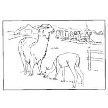 Coloriage Animaux de ferme (Animaux) #21530 à imprimer et colorier