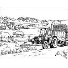 Dessin à colorier: Animaux de ferme (Animaux) #21617 - Coloriages à Imprimer Gratuits