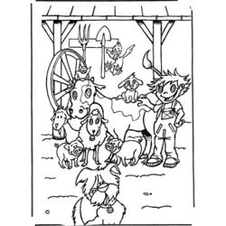 Dessin à colorier: Animaux de la ferme (Animaux) #21446 - Coloriages à Imprimer Gratuits