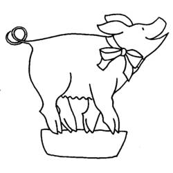 Dessin à colorier: Animaux de la ferme (Animaux) #21463 - Coloriages à Imprimer Gratuits