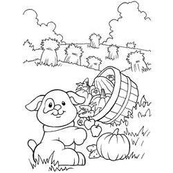 Dessin à colorier: Animaux de la ferme (Animaux) #21473 - Coloriages à Imprimer Gratuits
