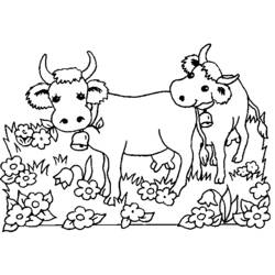 Dessin à colorier: Animaux de la ferme (Animaux) #21559 - Coloriages à Imprimer Gratuits