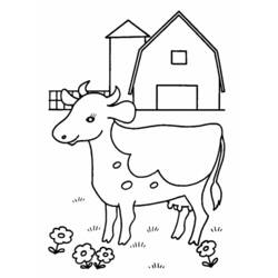 Dessin à colorier: Animaux de la ferme (Animaux) #21636 - Coloriages à Imprimer Gratuits