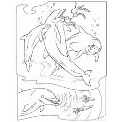 Dessin à colorier: Animaux marins (Animaux) #22063 - Coloriages à Imprimer Gratuits