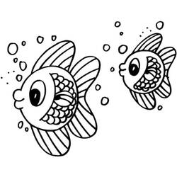 Dessin à colorier: Animaux marins (Animaux) #22190 - Coloriages à Imprimer Gratuits