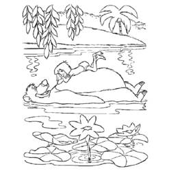 Dessin à colorier: Animaux sauvages / de la jungle (Animaux) #21159 - Coloriages à Imprimer Gratuits