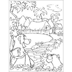 Dessin à colorier: Animaux sauvages / de la jungle (Animaux) #21191 - Coloriages à Imprimer Gratuits