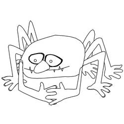 Coloriage Araignée (Animaux) #184509 à imprimer et colorier