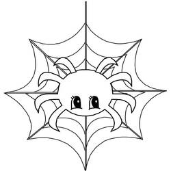 Coloriage Araignée (Animaux) #184511 à imprimer et colorier