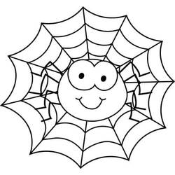 Coloriage Araignée (Animaux) #184534 à imprimer et colorier