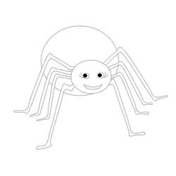 Coloriage Araignée (Animaux) #184537 à imprimer et colorier