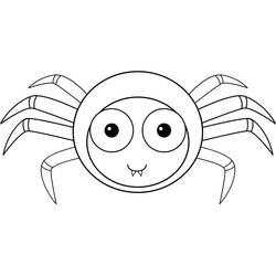 Coloriage Araignée (Animaux) #184538 à imprimer et colorier