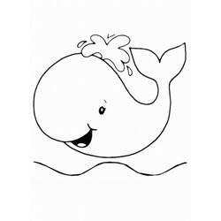 Coloriage Baleine (Animaux) #184674 à imprimer et colorier