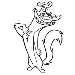 Coloriage Belette (Animaux) #205440 à imprimer et colorier