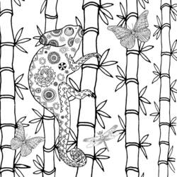 Coloriage Caméléon (Animaux) #206736 à imprimer et colorier