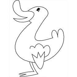 Coloriage Canard (Animaux) #185498 à imprimer et colorier