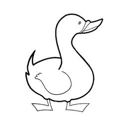 Coloriage Canard (Animaux) #185508 à imprimer et colorier